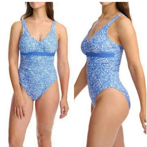 Lole Tummy Tuck One Piece Swimsuit Size 16 - Picture 1 of 10